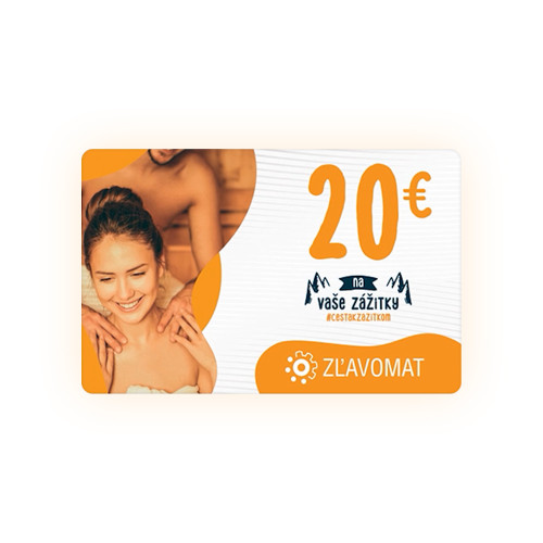 NOVINKA - Darčeková karta Zľavomat