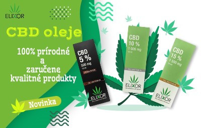 NOVINKA - CBD oleje
