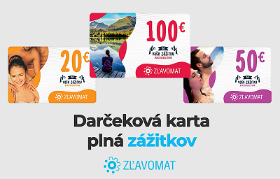 NOVINKA - Darčeková karta Zľavomat